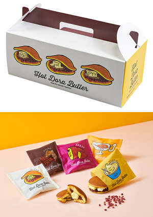 ホットドラバターのパッケージ