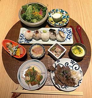 農絆卓恵のランチ