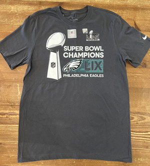 「フィラデルフィア・イーグルス」の優勝記念Tシャツ