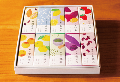 ひとくちようかんのギフトパッケージ