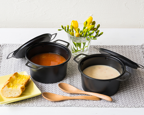 スープや煮込み料理の容器にココット鍋