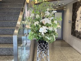 真夏のアートフラワー『影涼し』