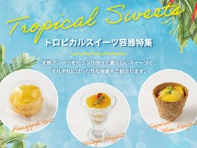 トロピカルスイーツ容器特集