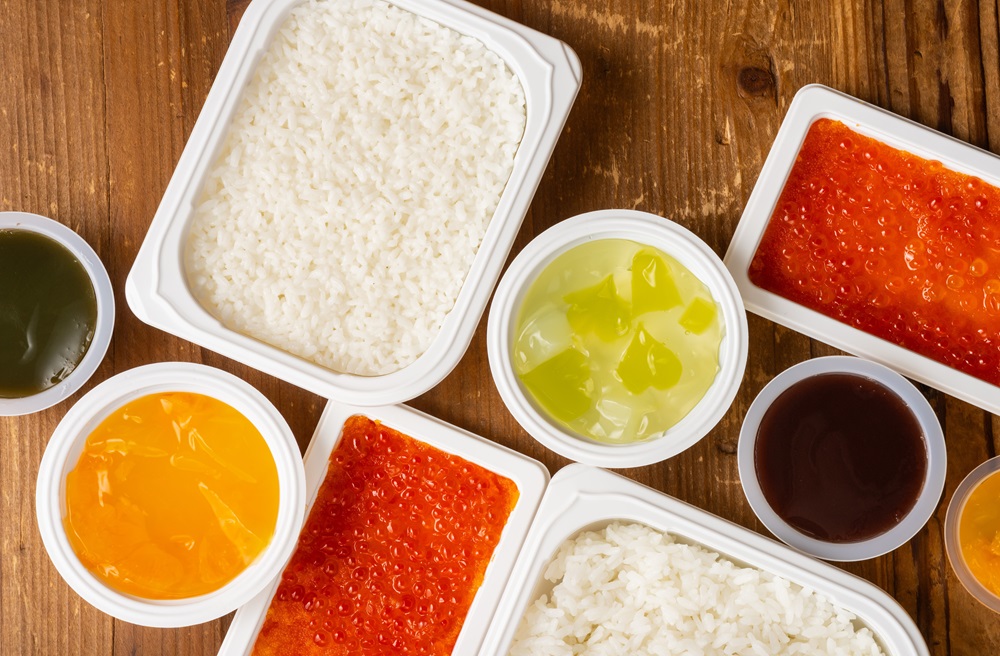 フレッシーを使用した食品を入れた様子